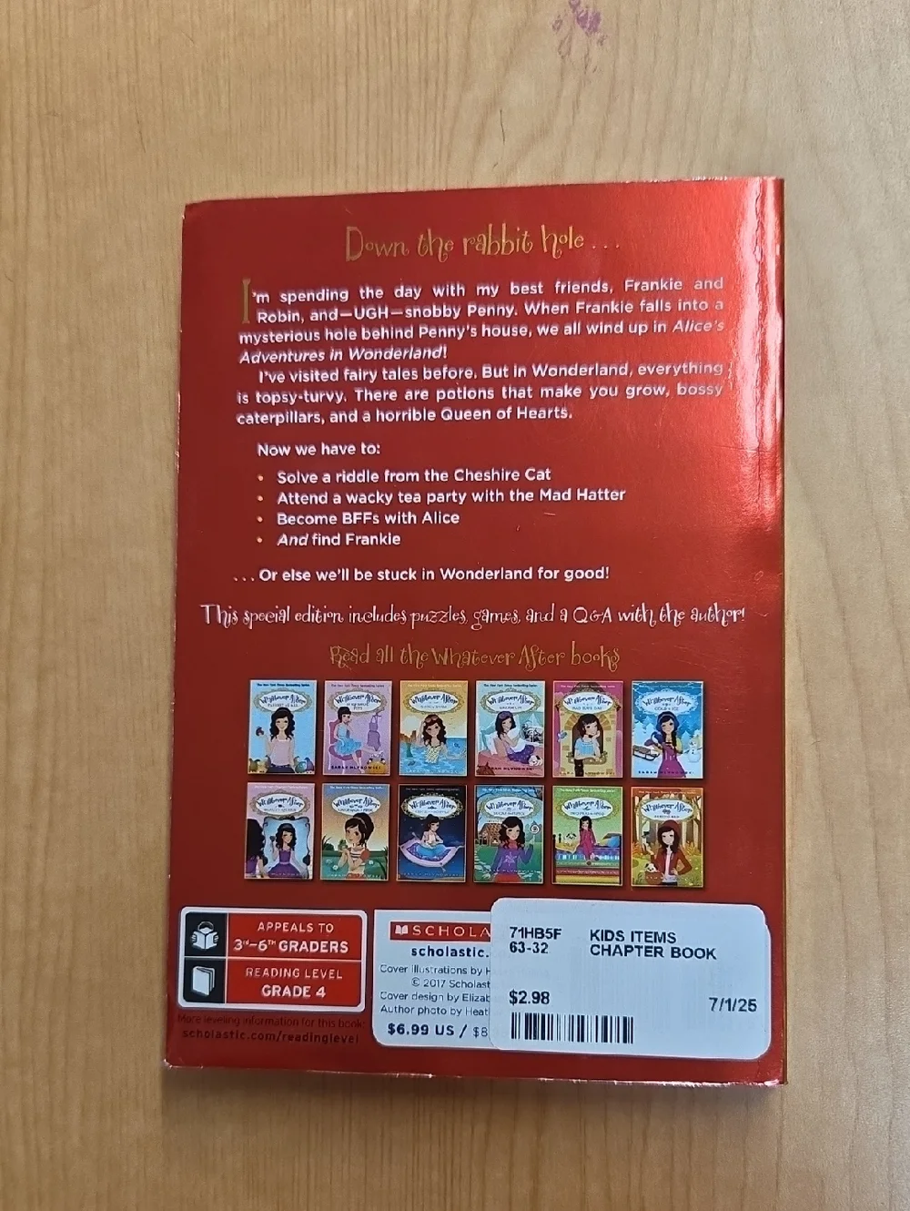 6 Books From Whatever After And Grimmtastic Girls Series‎